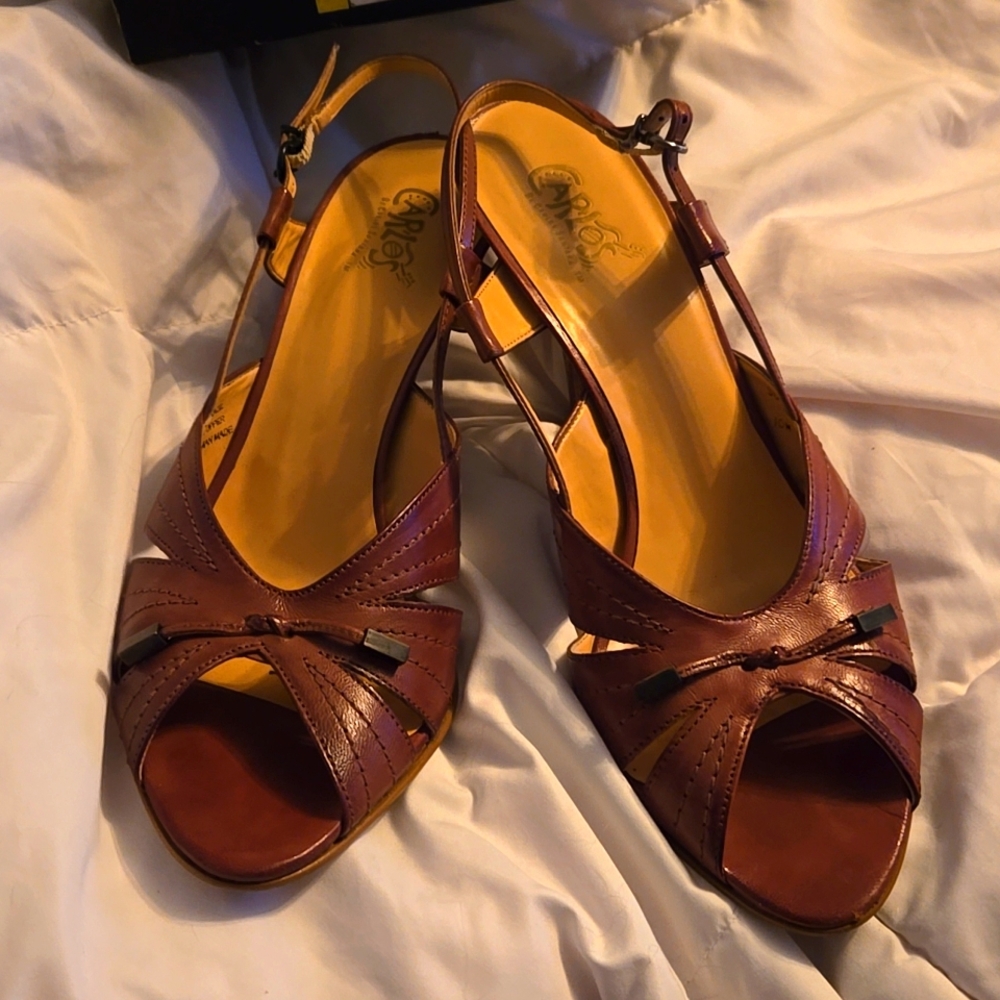 Carlos Santana Brown Sandals